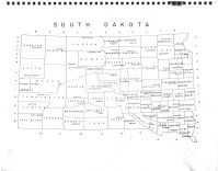 South Dakota Map, Charles Mix County 1968